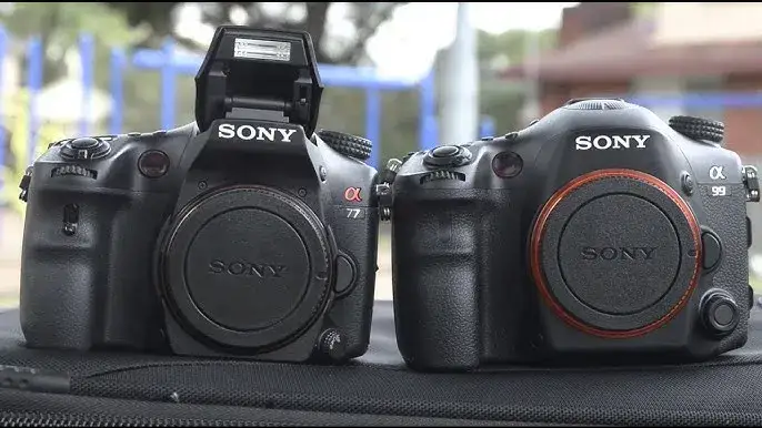 porównanie aparatów Sony Alpha a77 II a99 II
