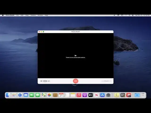 Photo Booth macOS interfejs