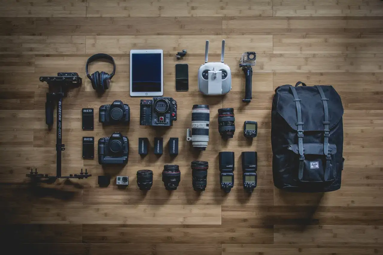 akcesoria fotograficzne na prezent