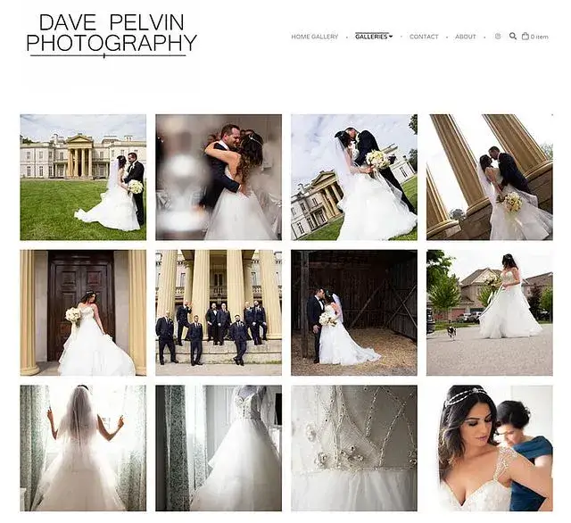 przykładowa galeria zdjęć ślubnych online